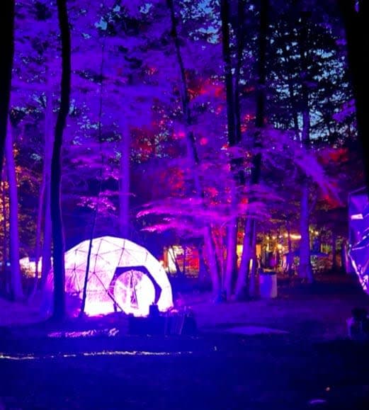 Beyond Dope Sanctuary Space at a festival